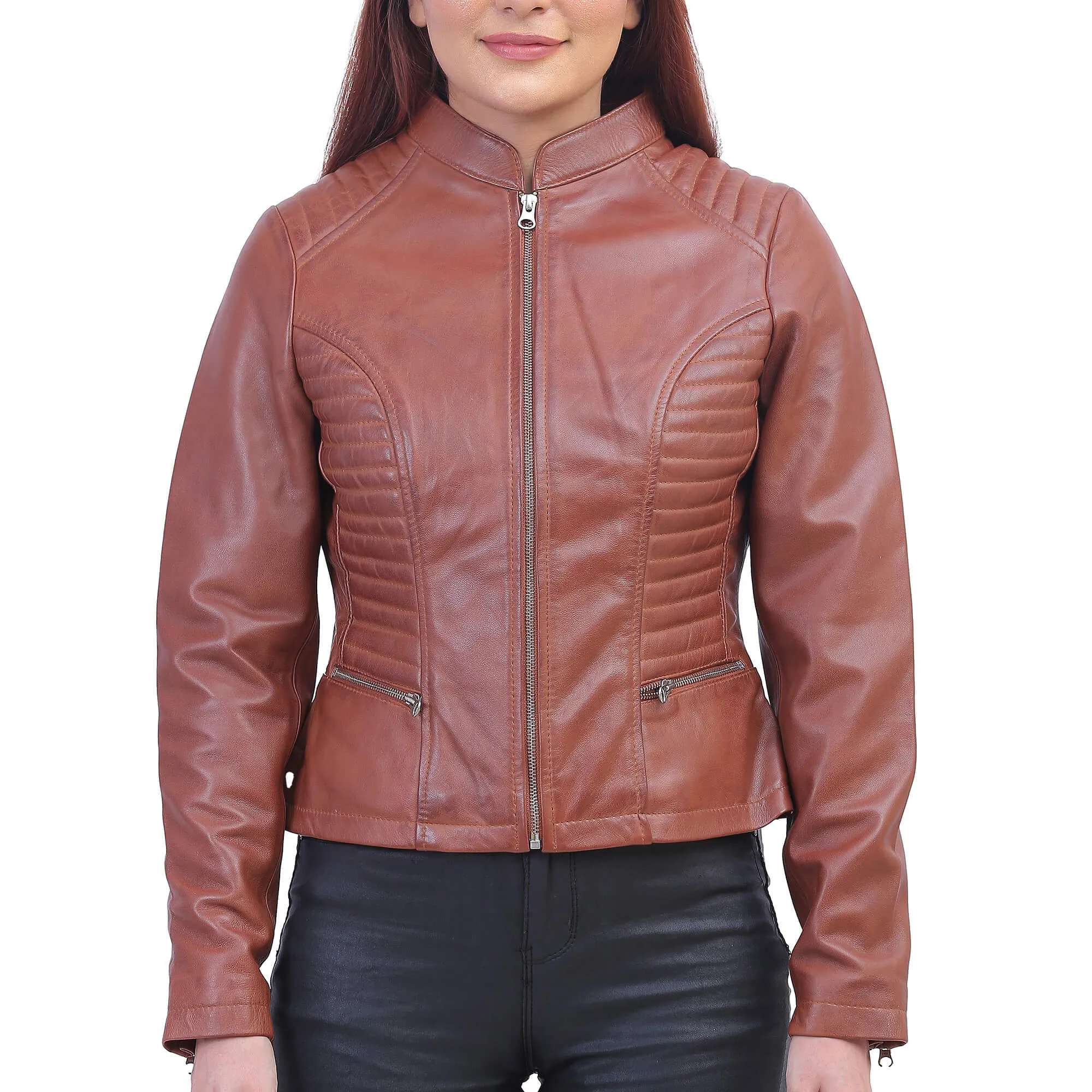 Rachel Womens Brown Padded Jacket