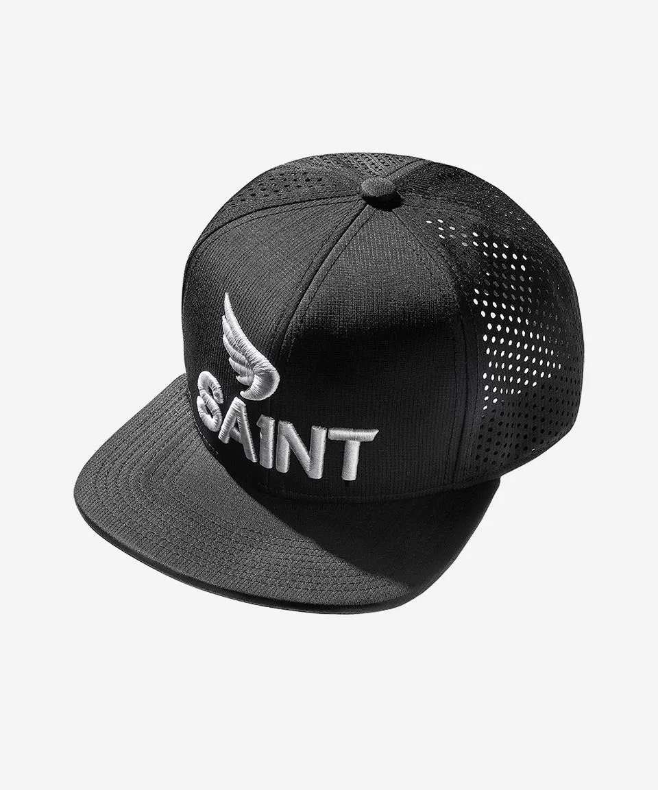 SA1NT 3D Logo Mesh Snapback