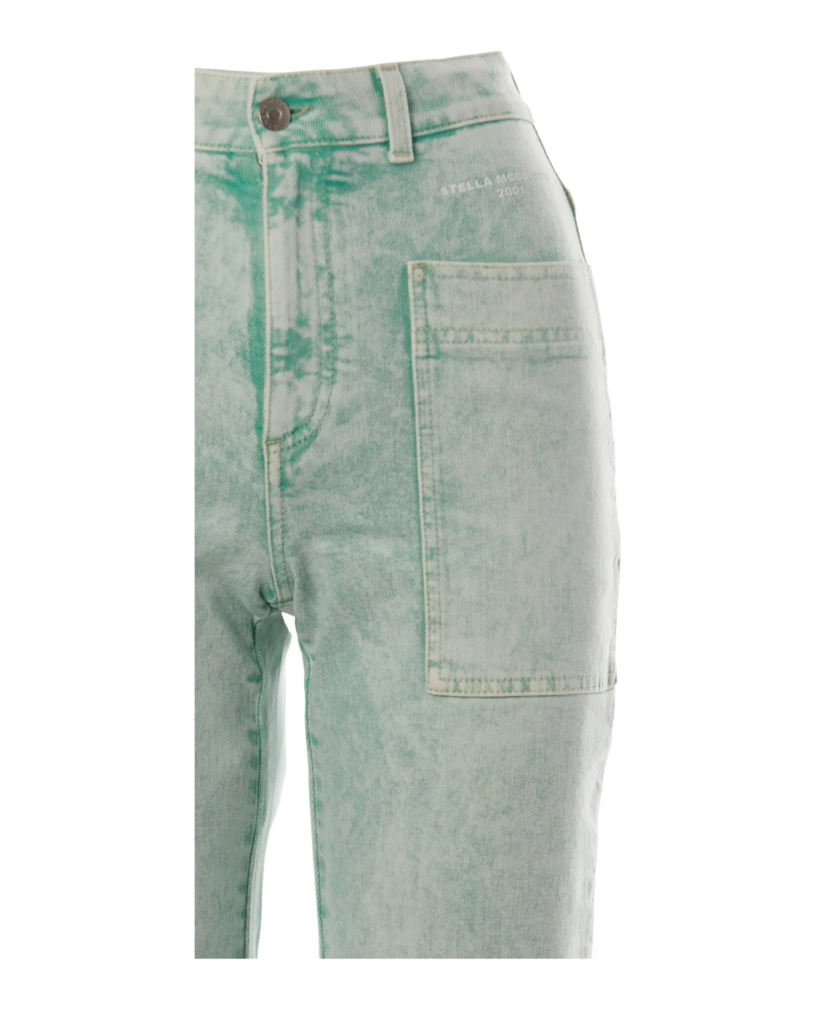 Stella McCartney Organic Mid-Rise Boyfriend Jeans