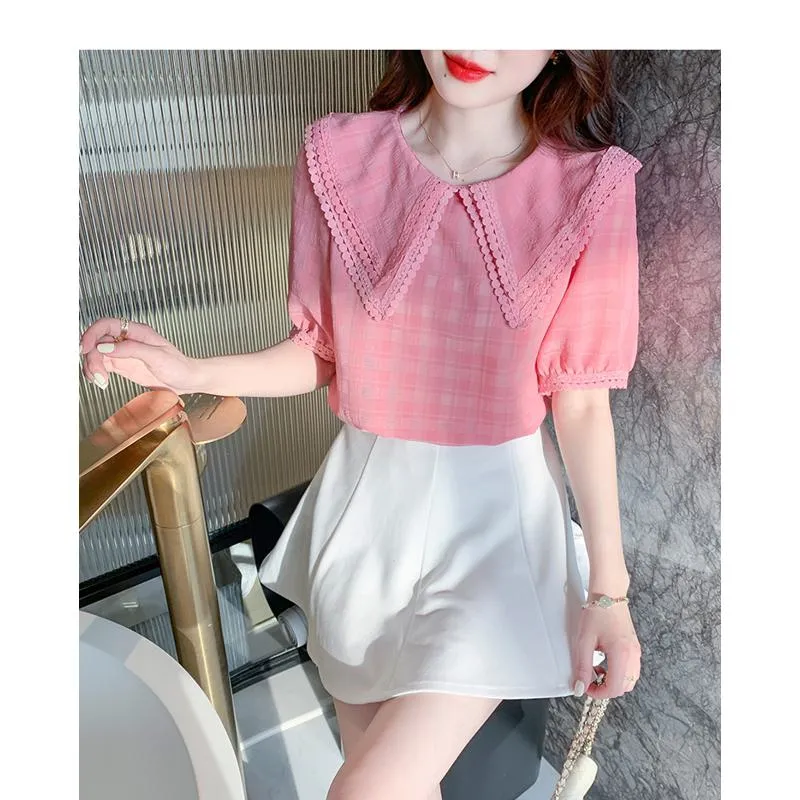 Super Fairy V-Neck Chiffon Blouse