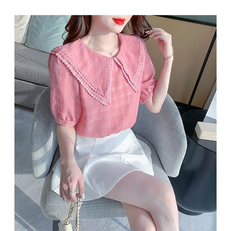 Super Fairy V-Neck Chiffon Blouse