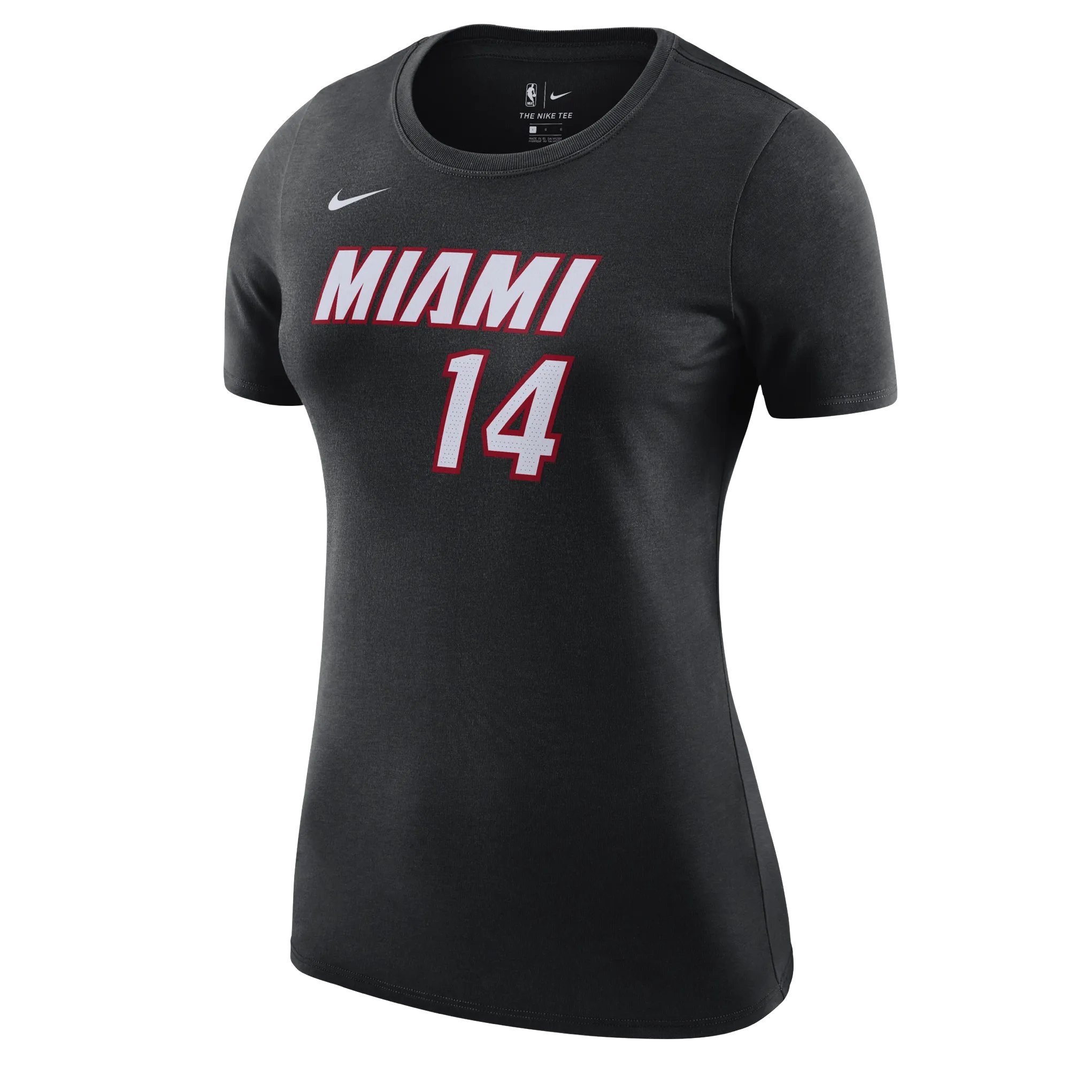 Tyler Herro Nike Icon Black Name & Number Women's Tee