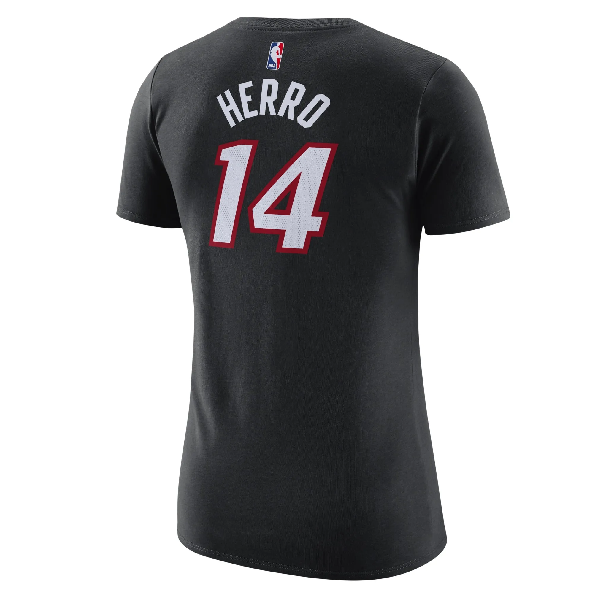 Tyler Herro Nike Icon Black Name & Number Women's Tee