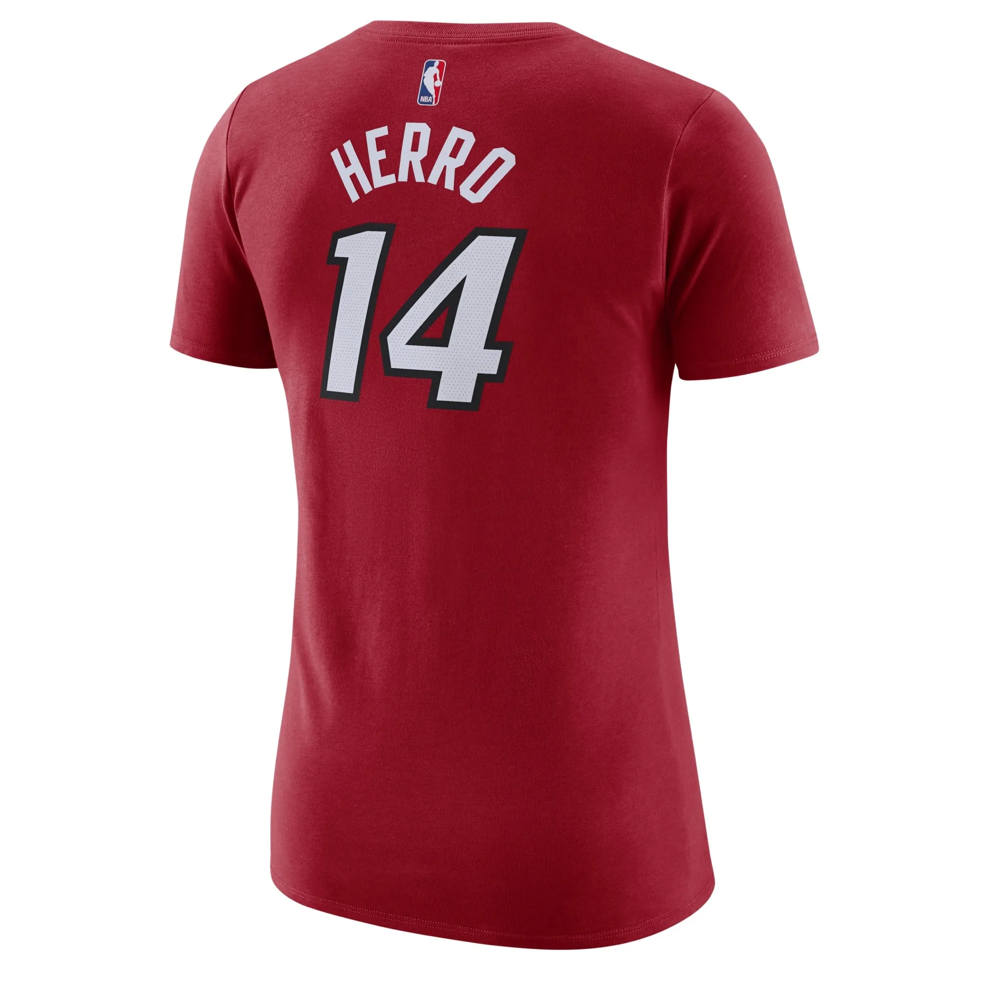 Tyler Herro Nike Jordan Brand Statement Red Name & Number Women's Tee