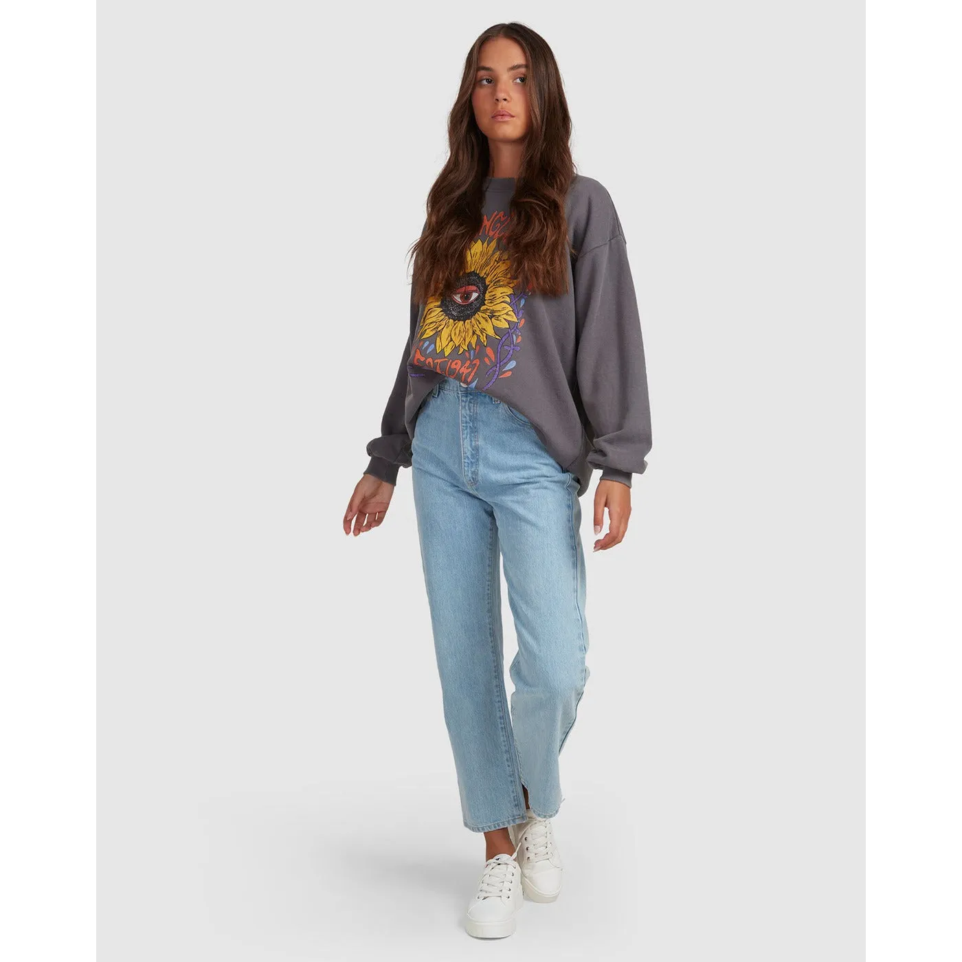 Venic Straight Mom Light Blue Jeans