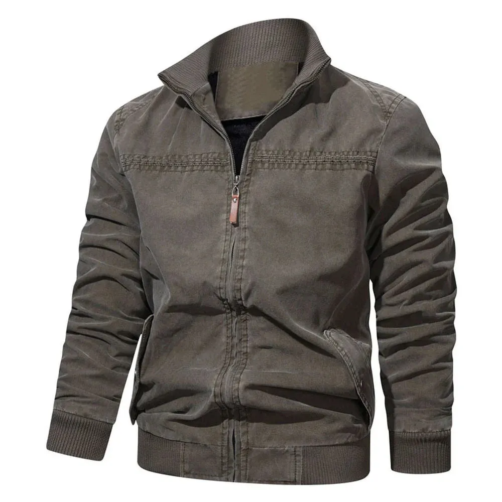 Wiaofellas  -  Men Streetwear Causal Jackets And Coats Men's Windbreaker Overcoat Mens Clothing