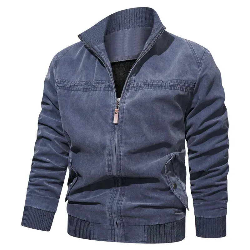 Wiaofellas  -  Men Streetwear Causal Jackets And Coats Men's Windbreaker Overcoat Mens Clothing