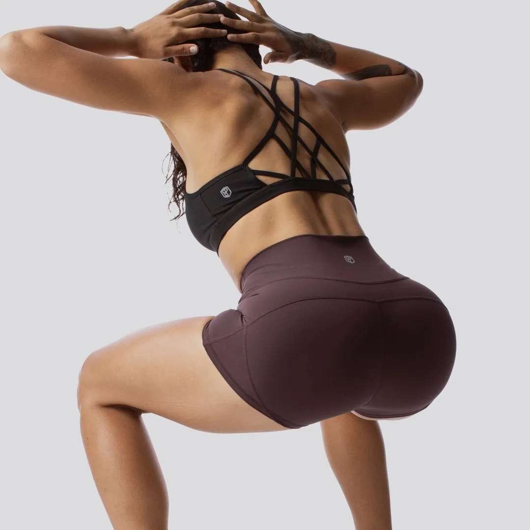 Your Go To Booty Short (Deep Plum)