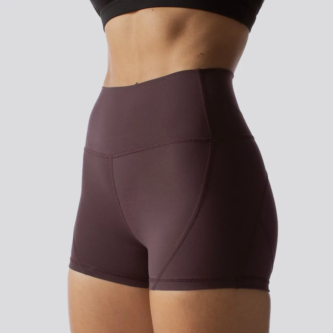 Your Go To Booty Short (Deep Plum)