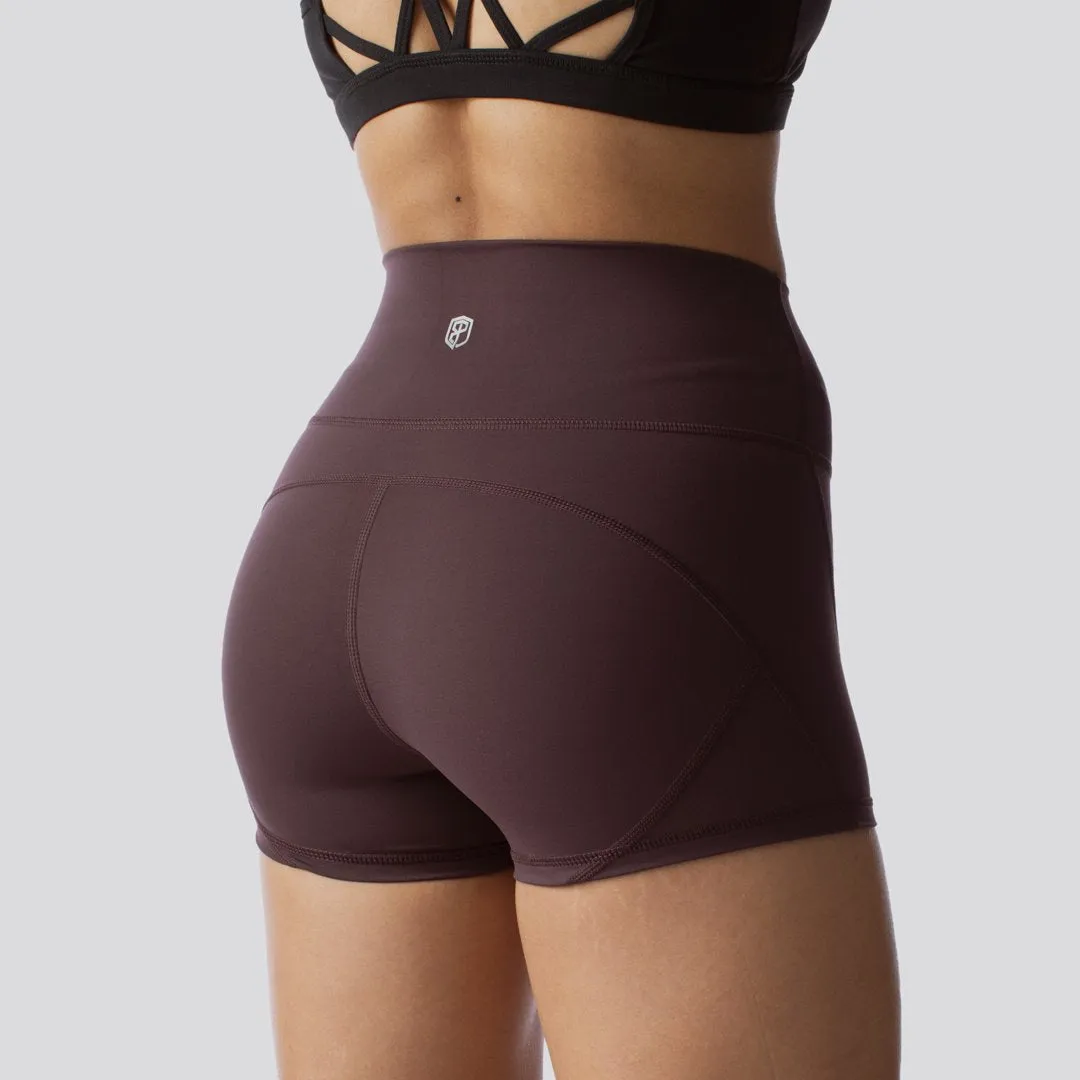 Your Go To Booty Short (Deep Plum)